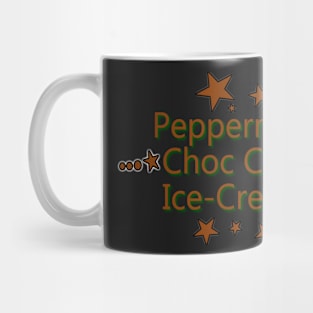 Peppermint Choc Chip Ice-Cream Sticker Mug